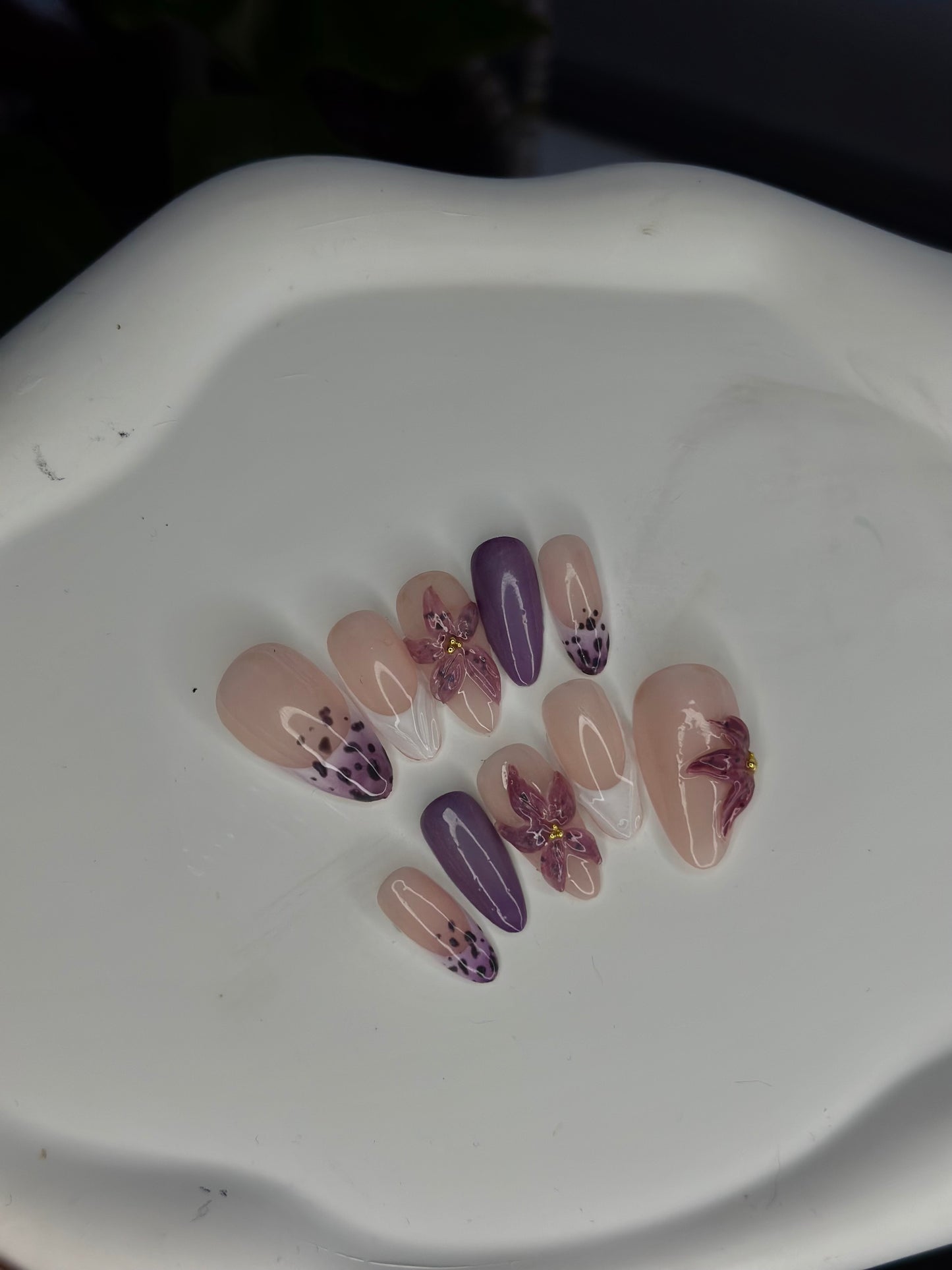 set rêve violet