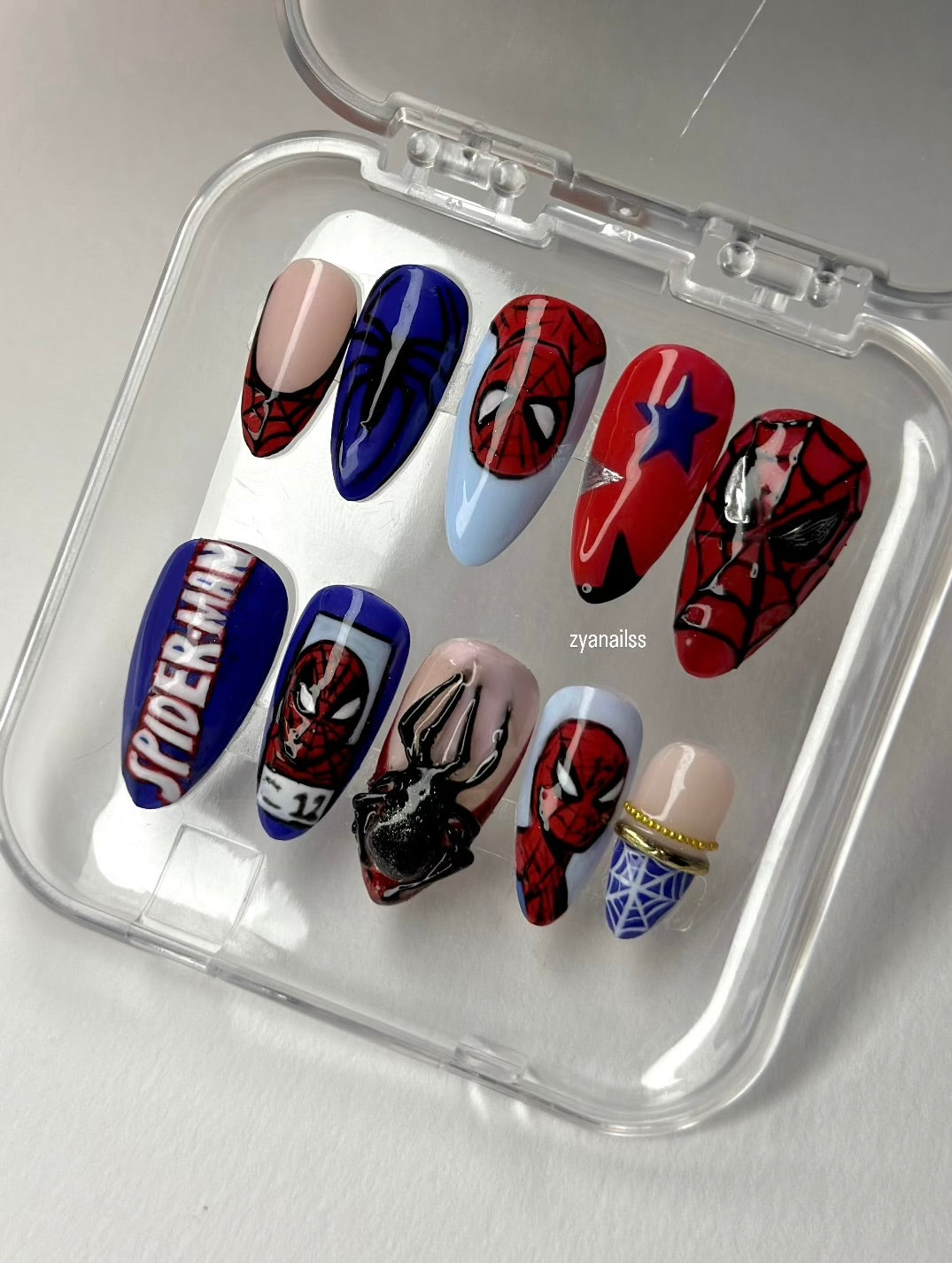 set spiderman