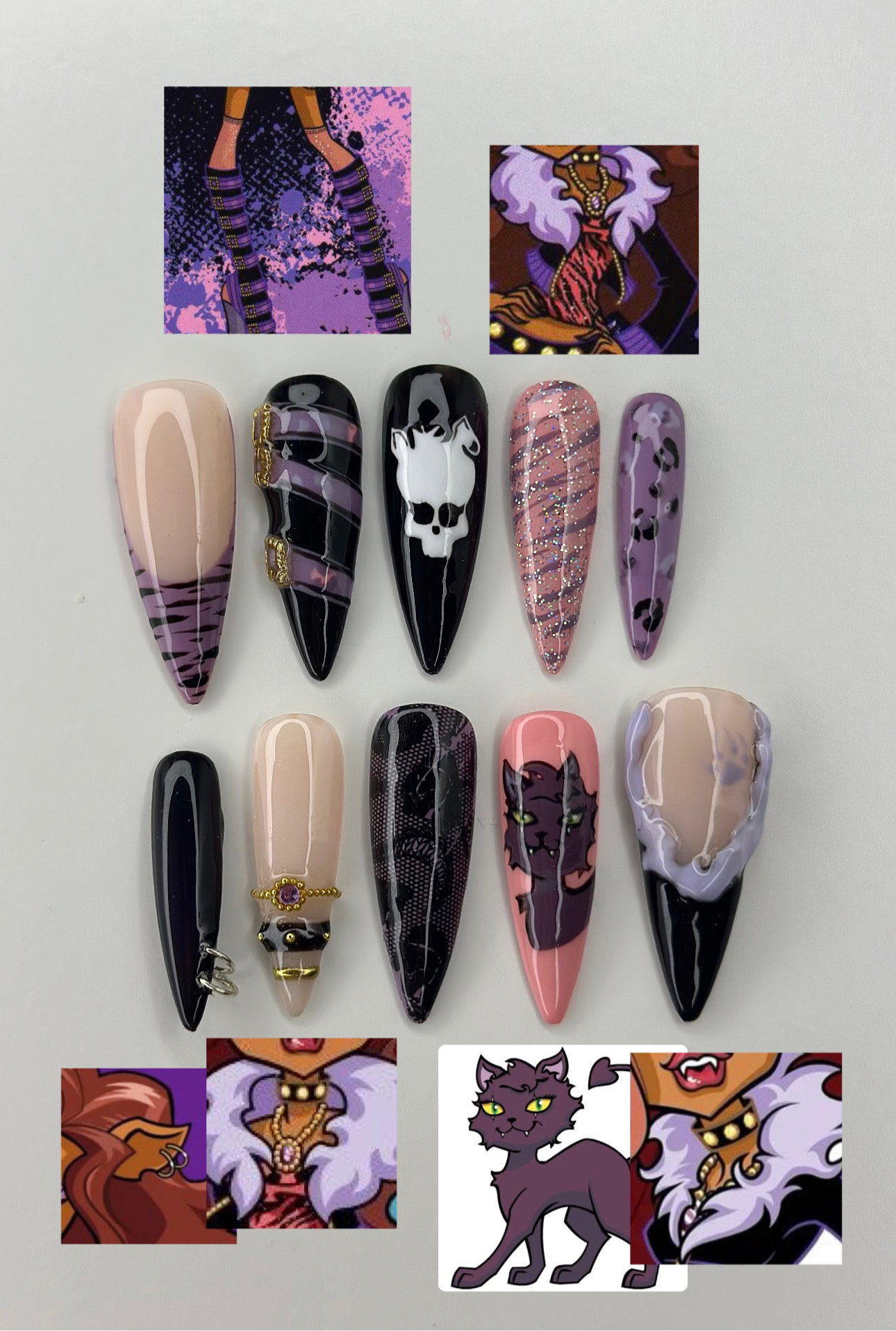 set clawdeen