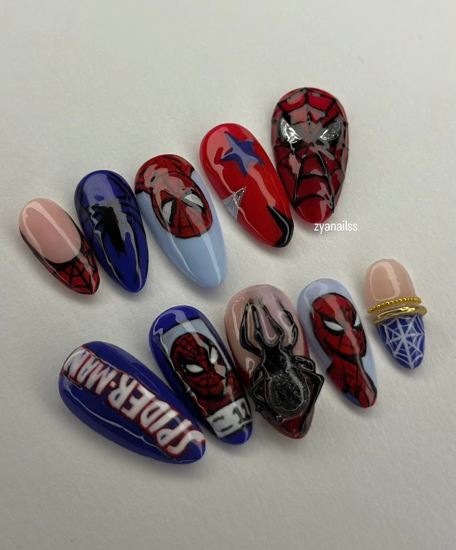 set spiderman