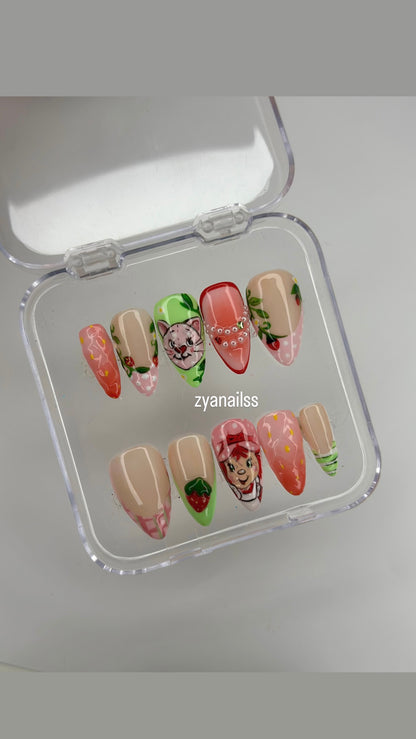 strawberry shortcake set