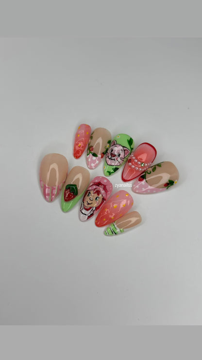 strawberry shortcake set