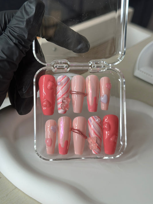 candy nail set